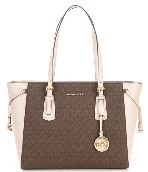 michael kors voyager medium blau|michael kors tote bag.